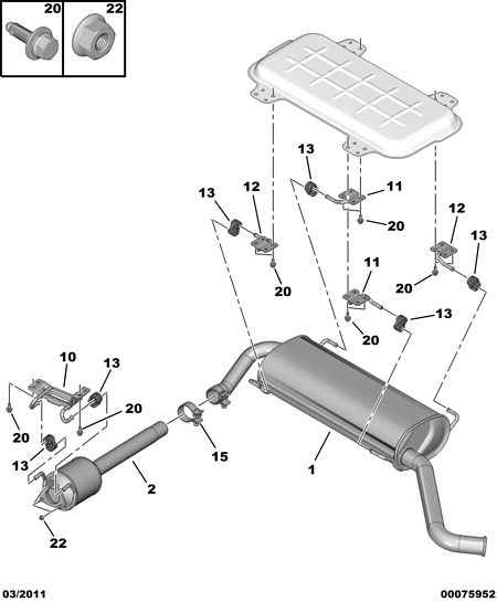 CITROËN/PEUGEOT 1755 L8 - Bearing Bush, stabiliser parts5.com