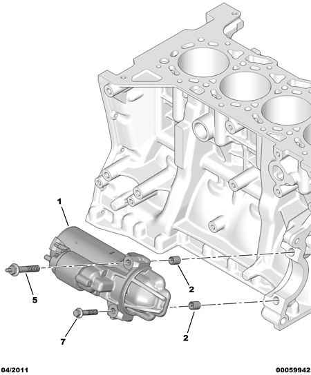 PEUGEOT 5802.AS - Önindító parts5.com