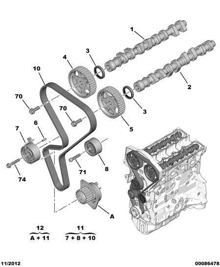 PEUGEOT (DF-PSA) 0830.61 - Usmeravajući / vodeći točkić, zupčasti kaiš parts5.com