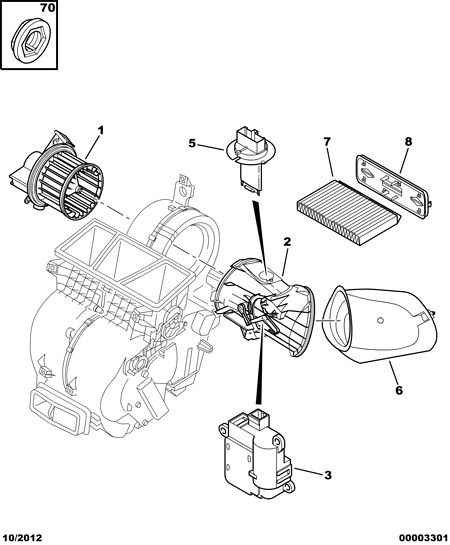 CITROËN (DF-PSA) 6447 KK - Filter, interior air parts5.com