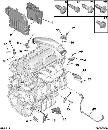 CITROËN/PEUGEOT 1338 G5 - Tunnistin, jäähdytysnesteen lämpötila parts5.com