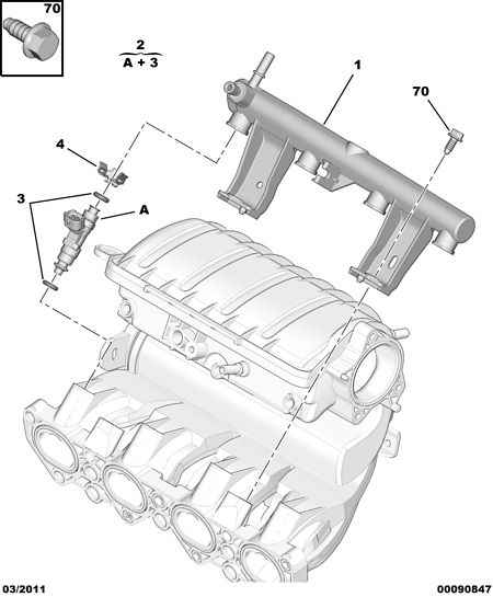 CITROËN/PEUGEOT 1981.53 - Уплътнителен пръстен, впръсквателен клапан parts5.com