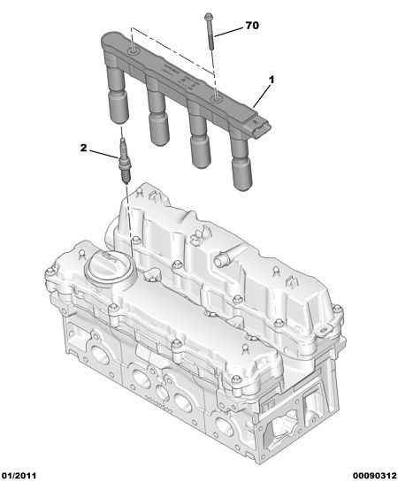 CITROËN/PEUGEOT 5960 83 - Sytytystulppa parts5.com