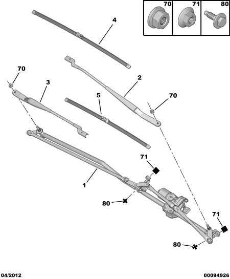 CITROËN 6423 22 - Limpiaparabrisas parts5.com