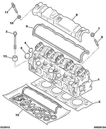 CITROËN 0204.89 - Sada šroubů hlavy válce parts5.com