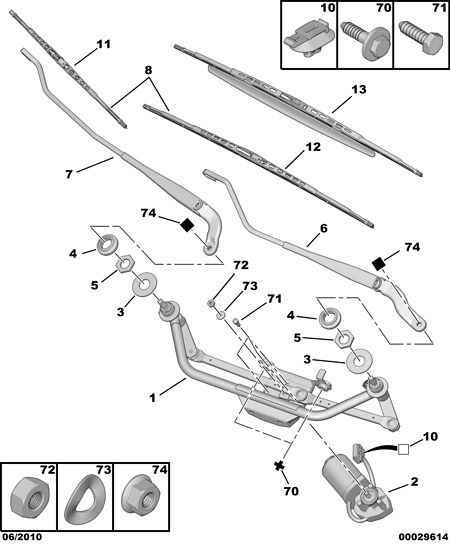 CITROËN 6426 LE - Wiper Blade parts5.com