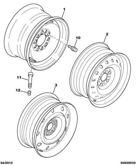 CITROËN 5405.48 - Skrutka kolesa parts5.com