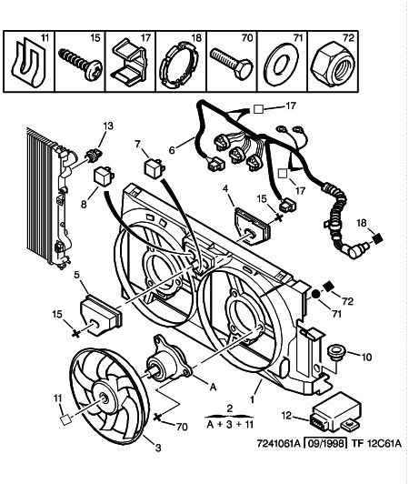 CITROËN 1264 43 - Interruptor de temperatura, ventilador del radiador parts5.com