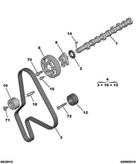 PEUGEOT (DF-PSA) 0829 59 - Poulie-tendeur, courroie de distribution parts5.com