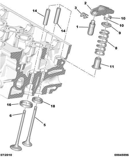 Peugeot Motorcycles 0942 49 - Culbutor supapa parts5.com