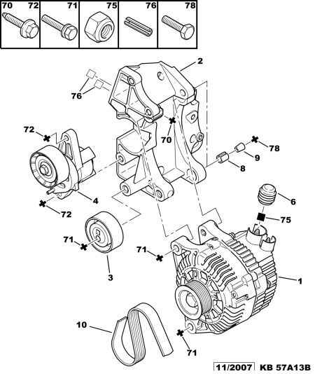 DS 5751 C9 - Rola ghidare / conducere, curea transmisie parts5.com