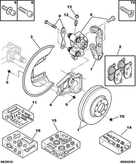 CITROËN 4246 G6 - Zavorni kolut parts5.com