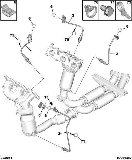 CITROËN/PEUGEOT 1628.KY - Lambda sonda parts5.com