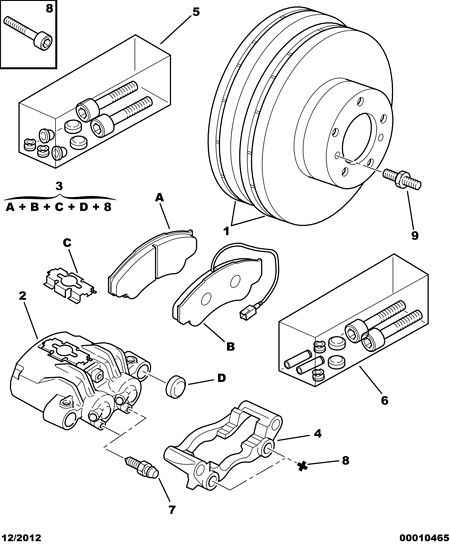 CITROËN 4401 L8 - Féknyereg parts5.com