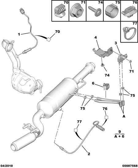 CITROËN 16 18A S - Αισθητήρας λάμδα parts5.com