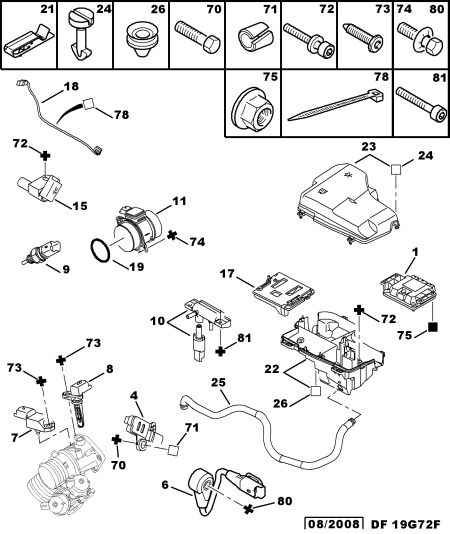 CITROËN 1338 C1 - Tunnistin, jäähdytysnesteen lämpötila parts5.com