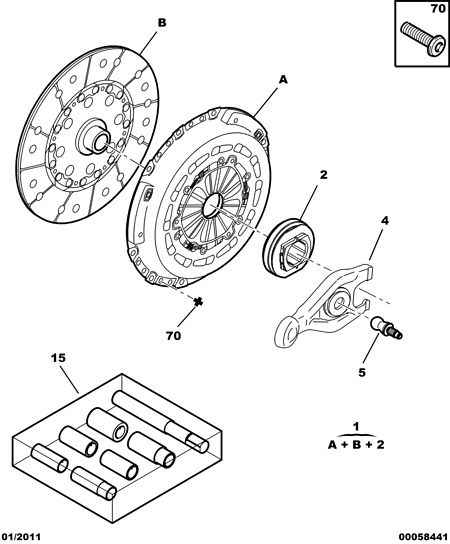 PEUGEOT 2041.A9 - Cojinete de desembrague parts5.com