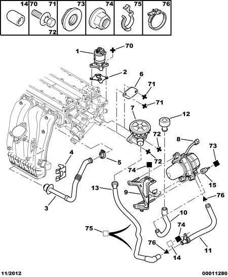 FIAT 1628 JF - EGR Valve parts5.com