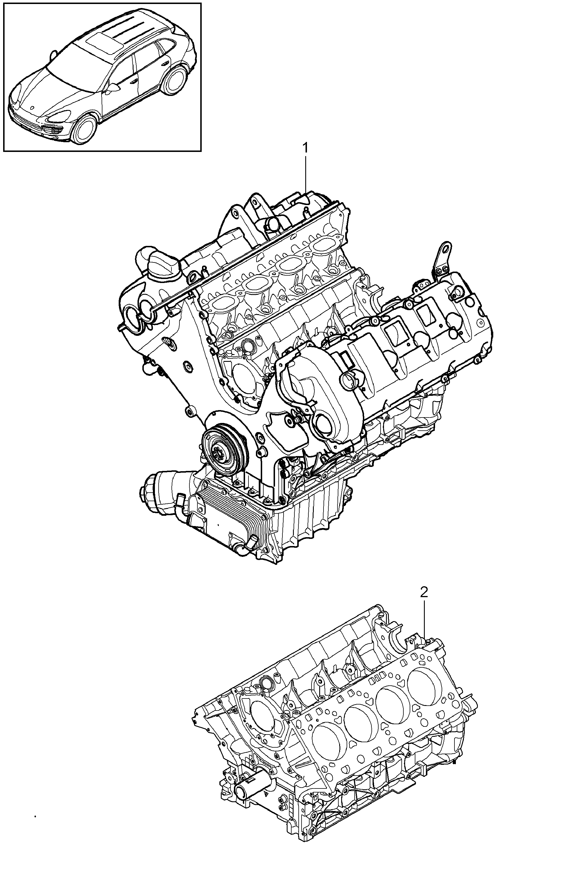 Porsche 94810191020 - Tesniaci krúżok kľukového hriadeľa parts5.com