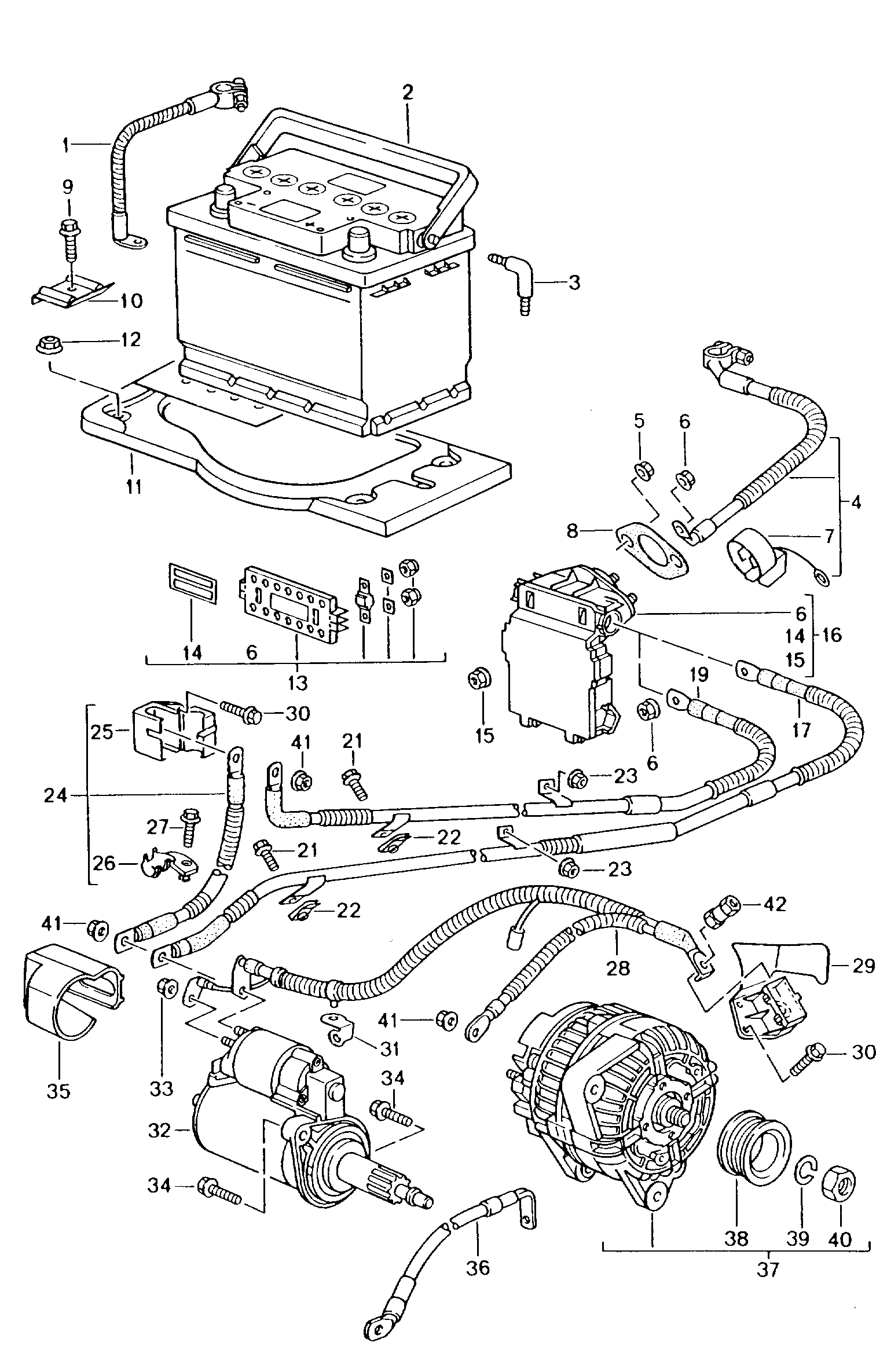 Porsche 99961108020 - Akumulator parts5.com