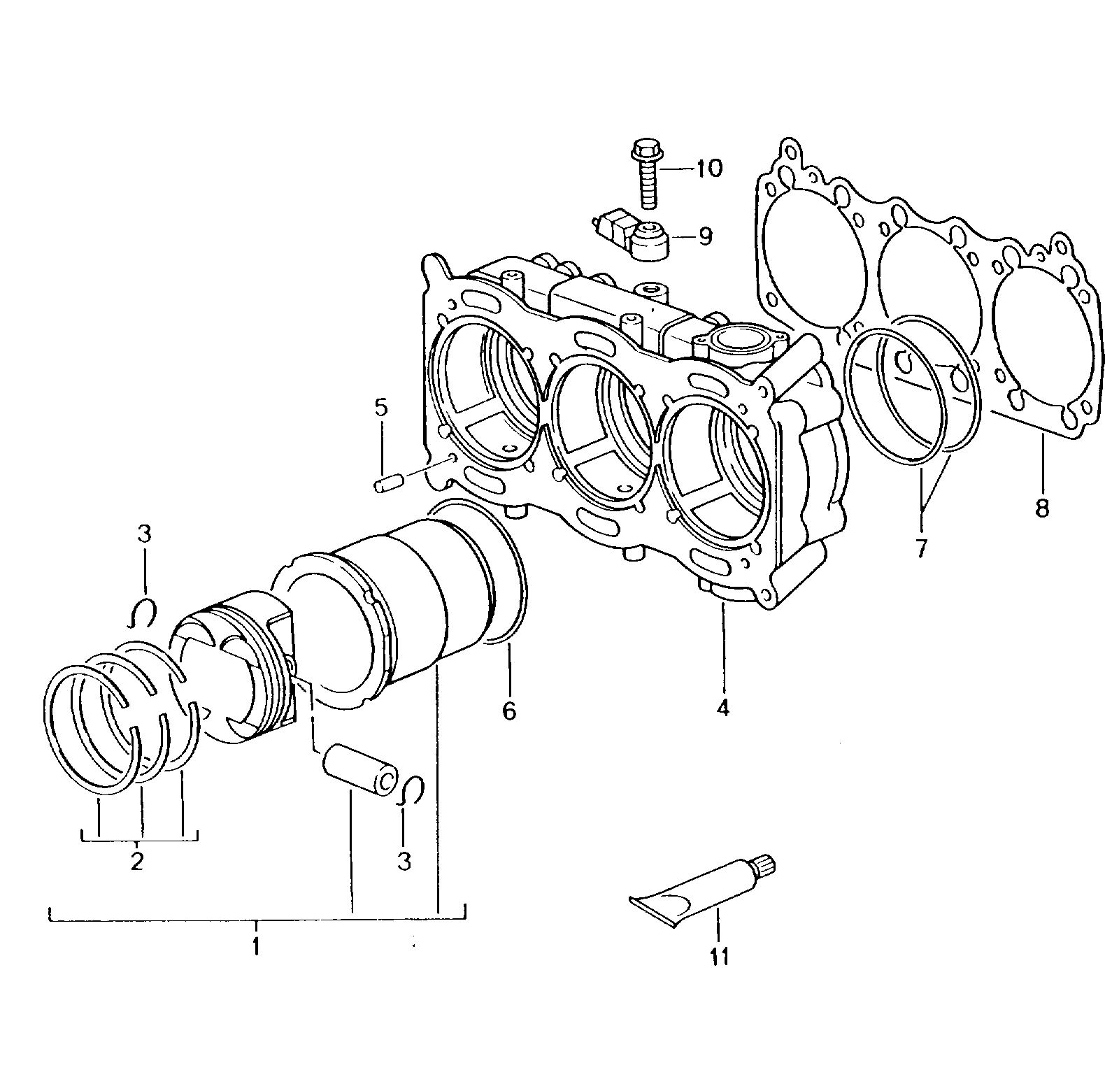 Porsche 996 606 125 00 - Senor batai parts5.com