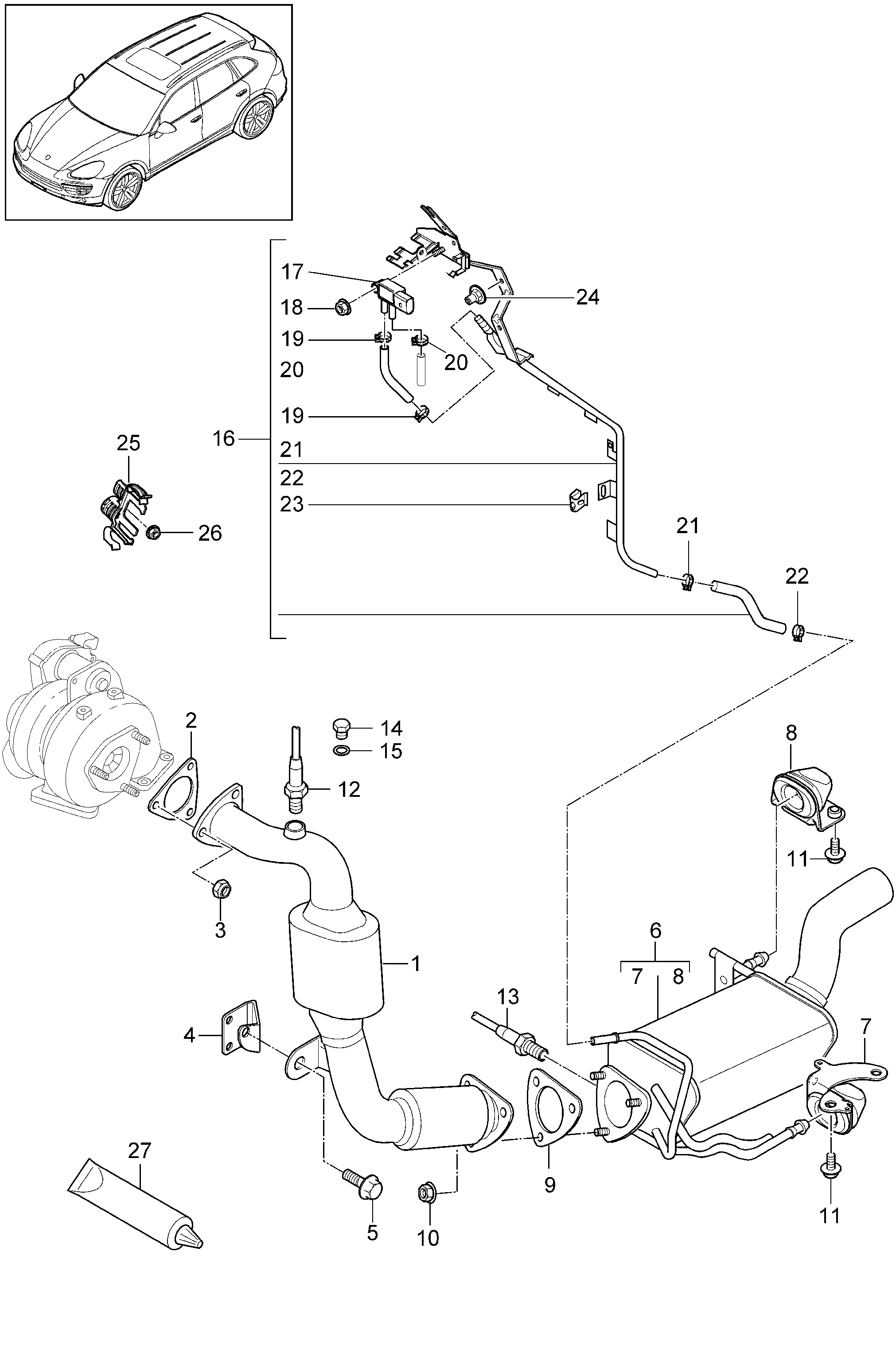 Mercedes-Benz 95860617220 - Lambda sonda parts5.com