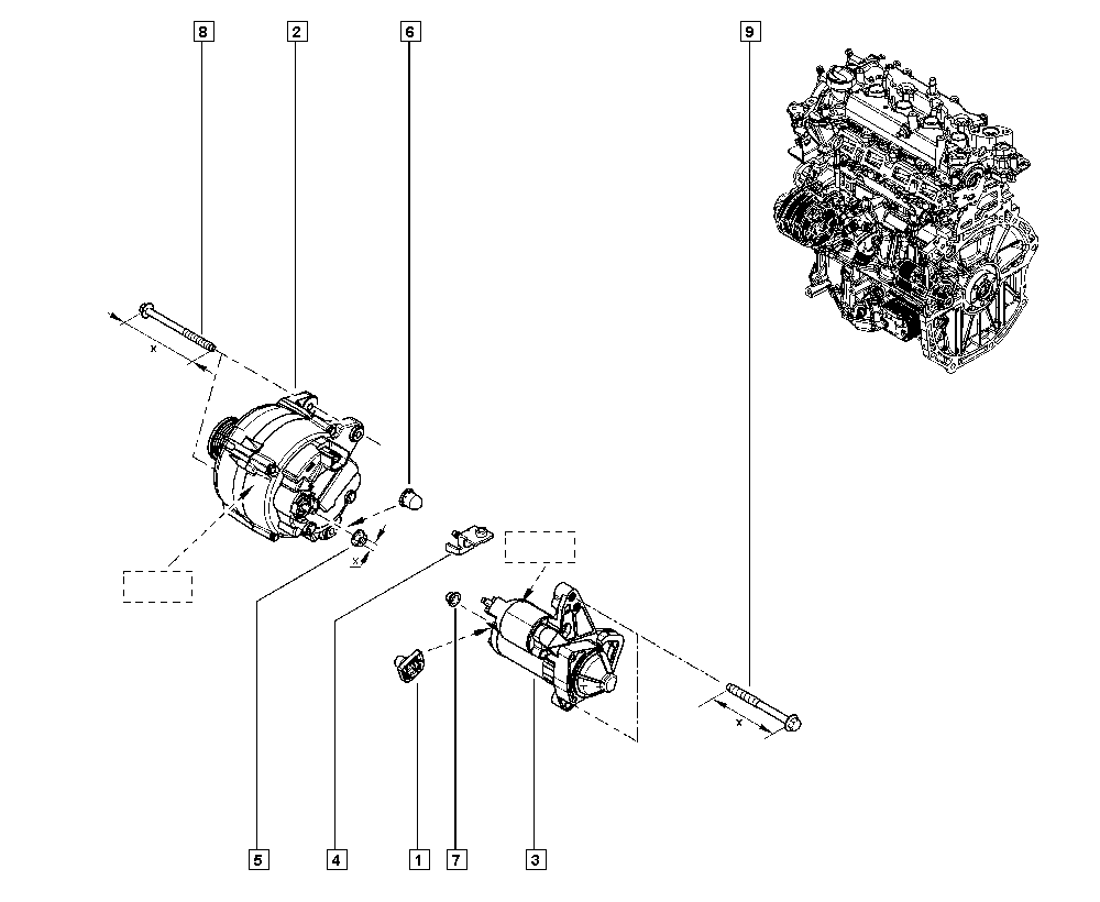 RENAULT 231002854R - Koło pasowe, alternator parts5.com