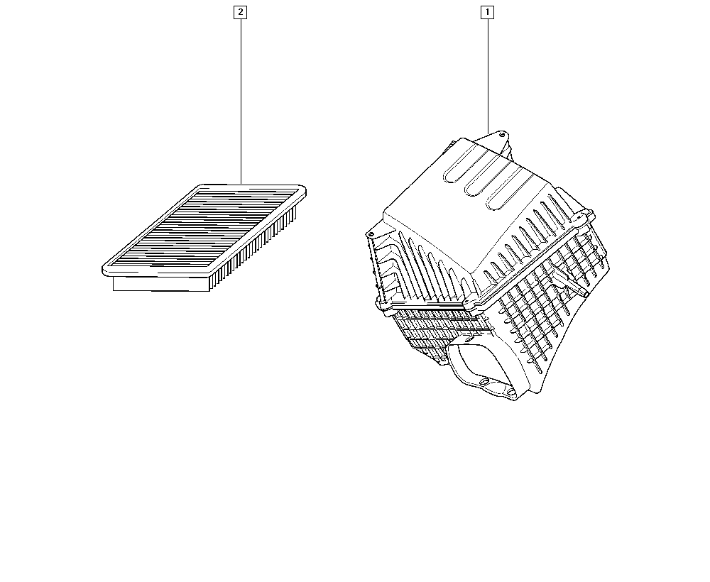 RENAULT TRUCKS 8200799782 - Légszűrő parts5.com