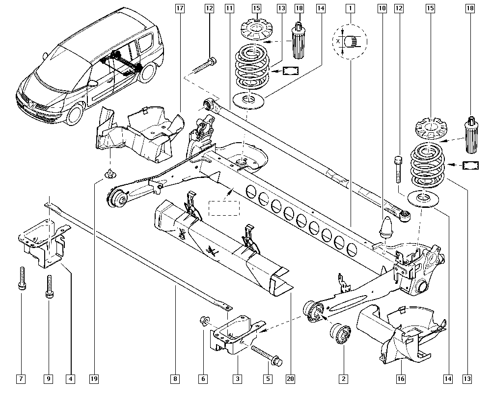 RENAULT 8200016214 - Отбойник, демпфер амортизатора parts5.com