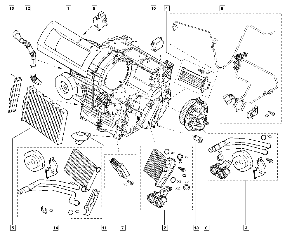 RENAULT 77 01 064 235 - Suodatin, sisäilma parts5.com