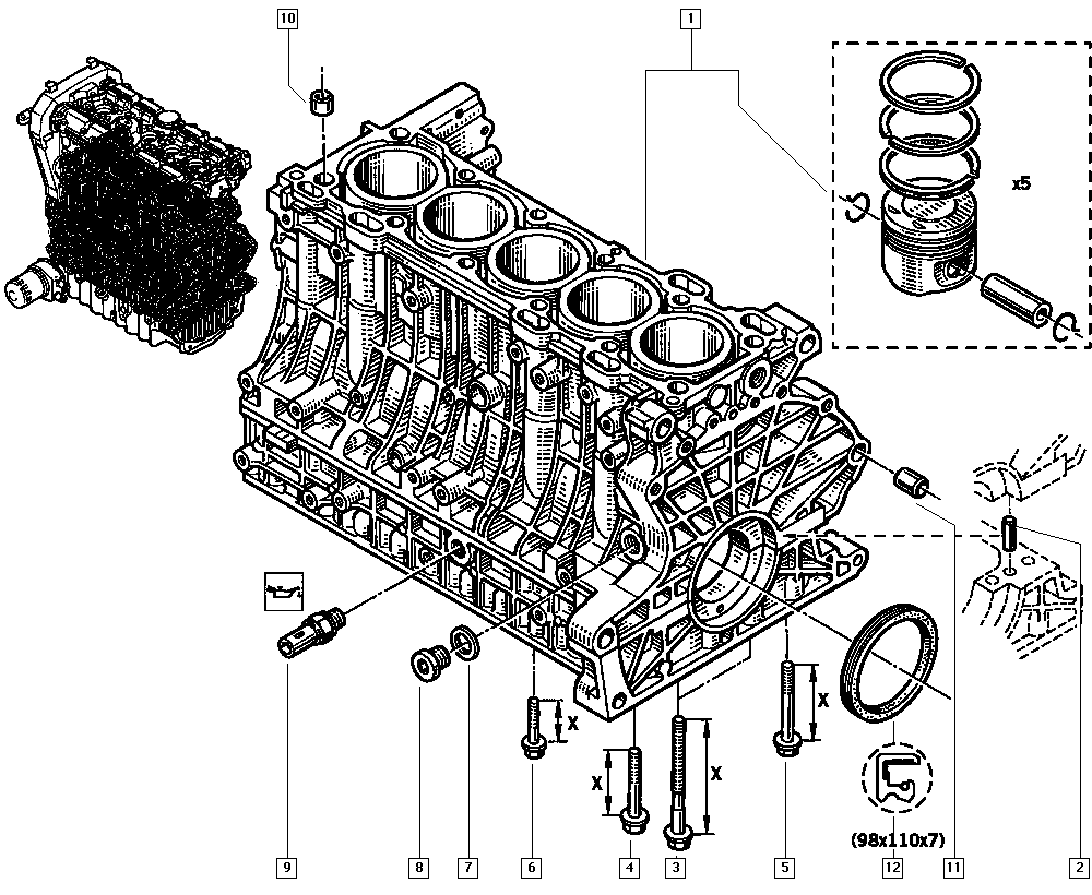 RENAULT TRUCKS 77 03 062 006 - Уплотнительное кольцо parts5.com