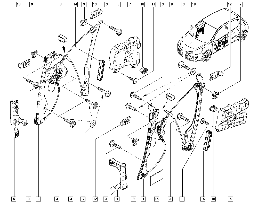 RENAULT 82 00 843 592 - Cam krikosu parts5.com