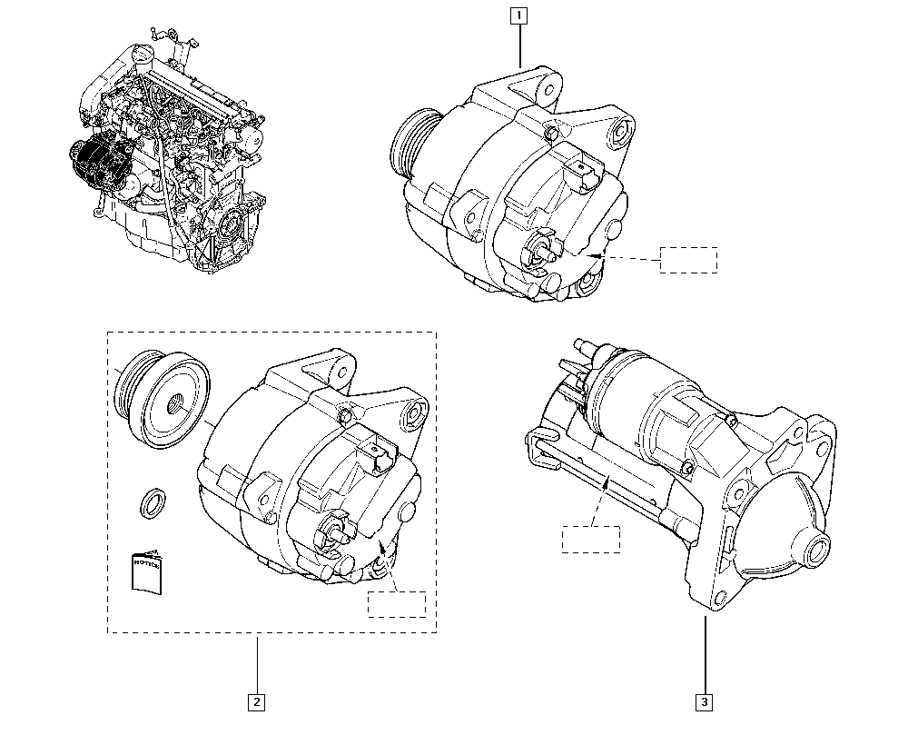 RENAULT 82 00 667 608 - Generator parts5.com