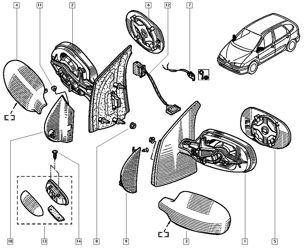 RENAULT 77 03 072 172 - Нит, разкрачващ се parts5.com