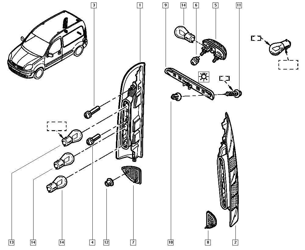 CLAAS 770 309 71 79 - Λυχνία, φώτα πορείας ημέρας parts5.com