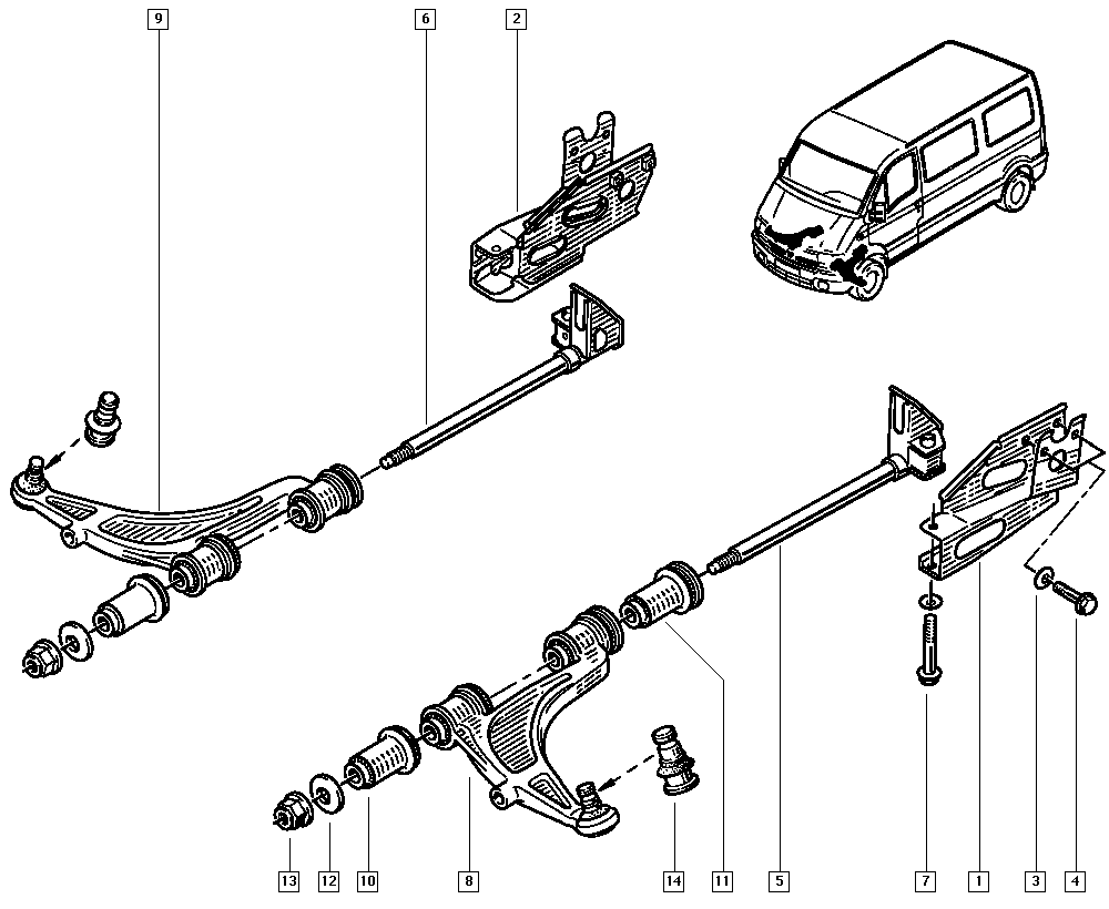 RENAULT 77 01 056 969 - Ball Joint parts5.com