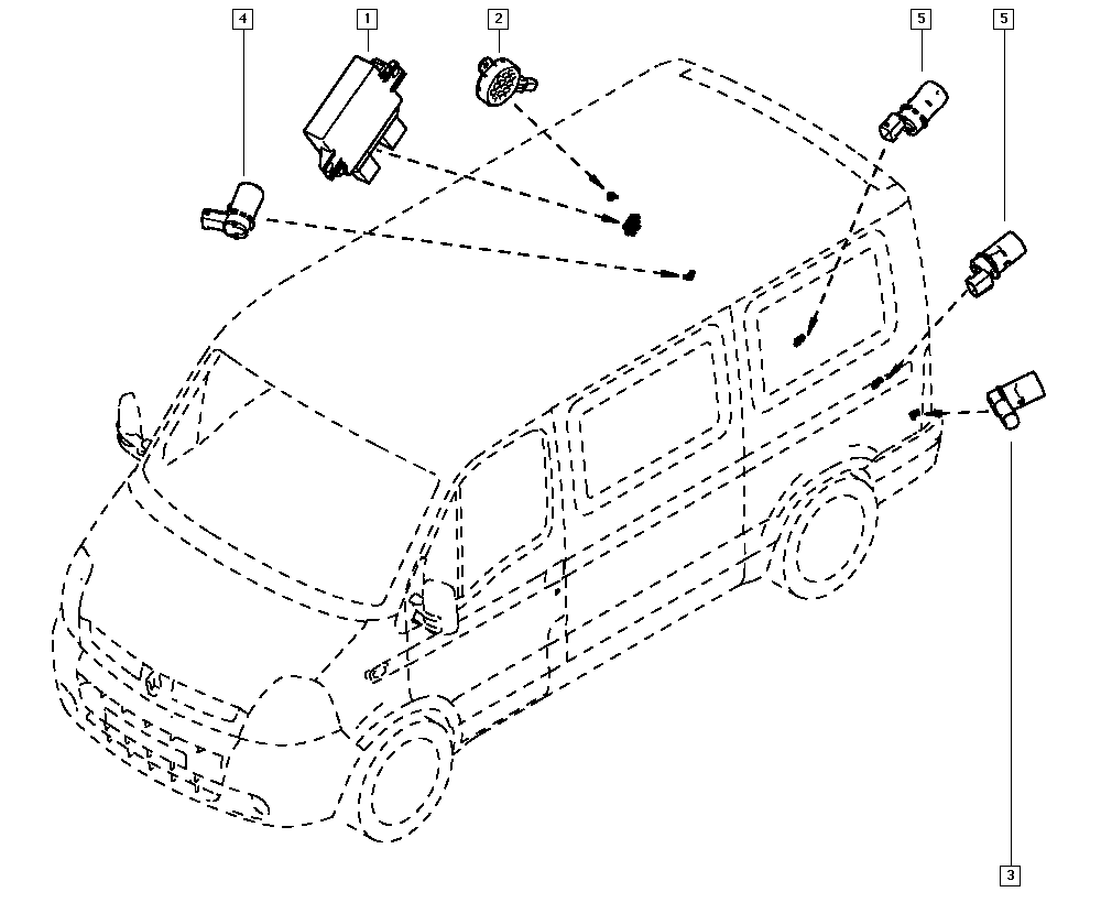 RENAULT 7701 062 074 - Sensor, ajutor parcare parts5.com