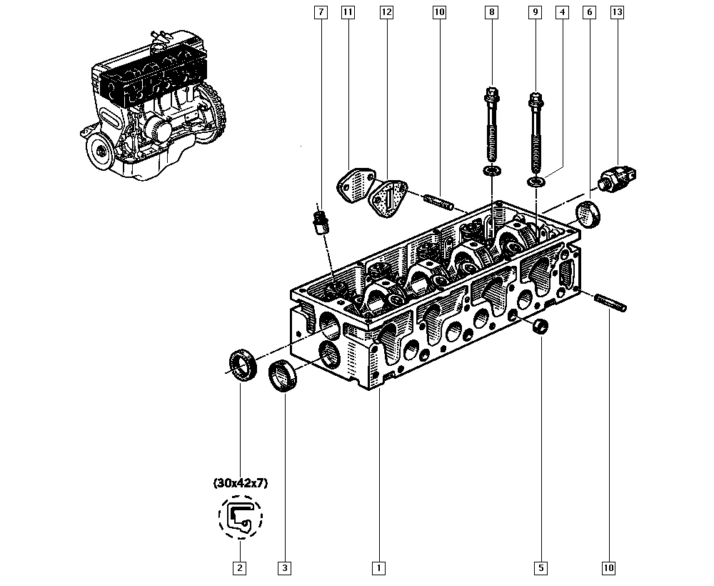 LADA 8200934089 - Wellendichtring, Vorgelegewelle parts5.com