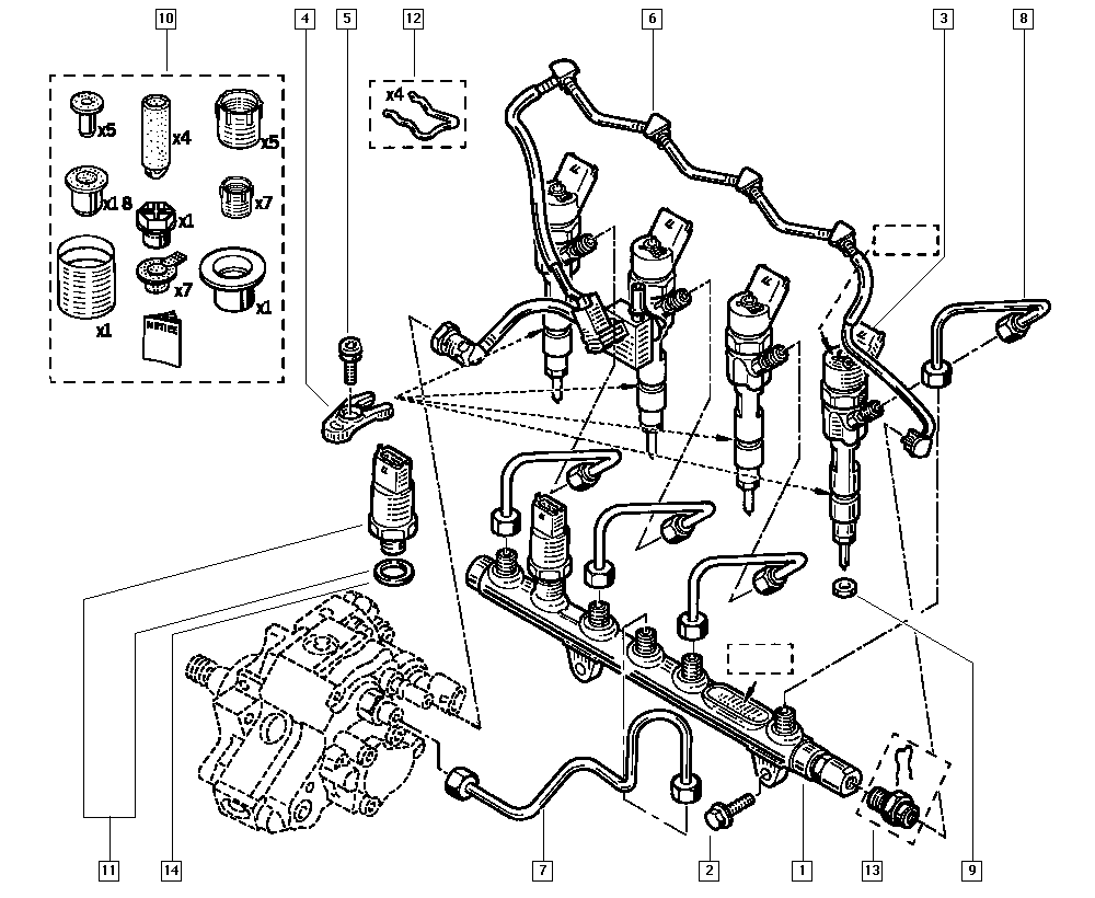 RENAULT 82 00 238 528 - INJ DIESEL parts5.com