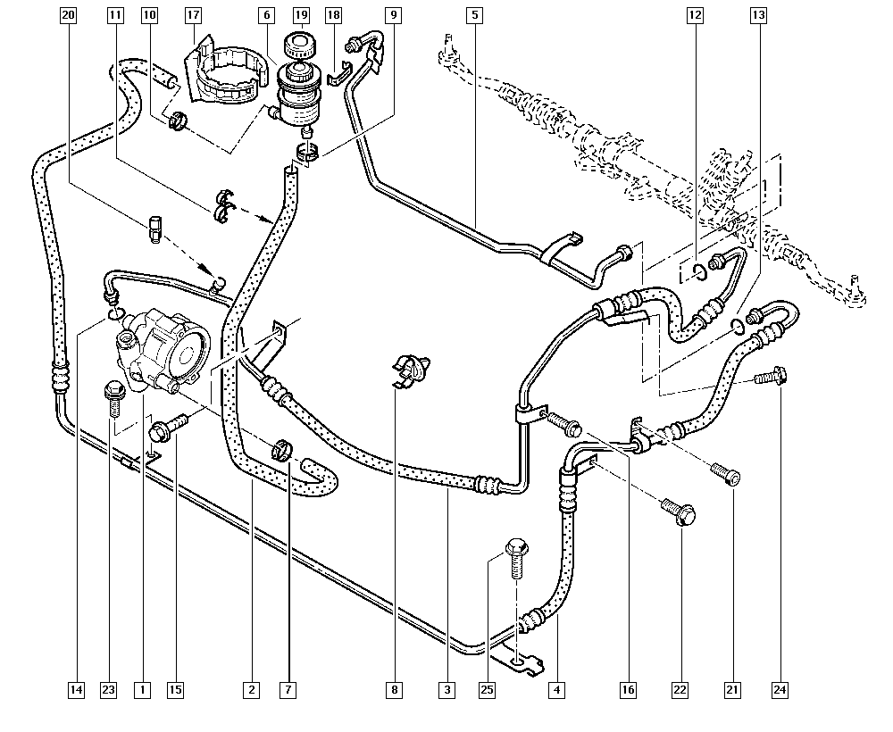 Opel 49110-0246R - Hidraulikus szivattyú, kormányzás parts5.com