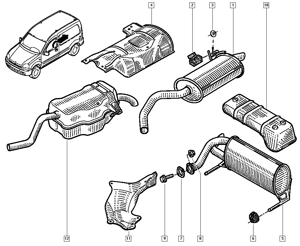 RENAULT 7700779356 - Laakerin holkki, vakaaja parts5.com