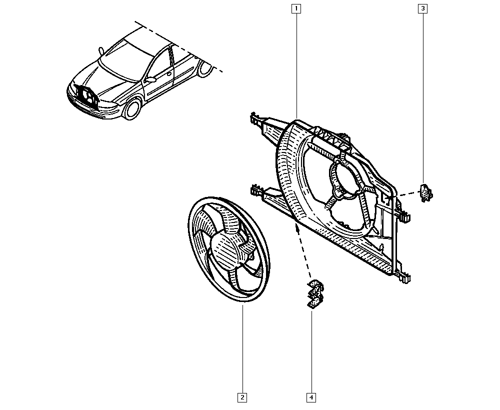 RENAULT 7701067591 - Lüfter, Motorkühlung parts5.com