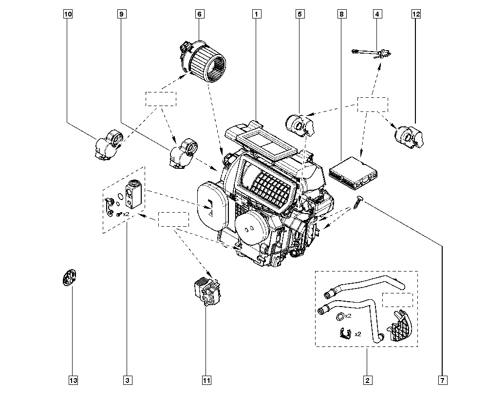 RENAULT 7701209850 - Resitencia, ventilador habitáculo parts5.com