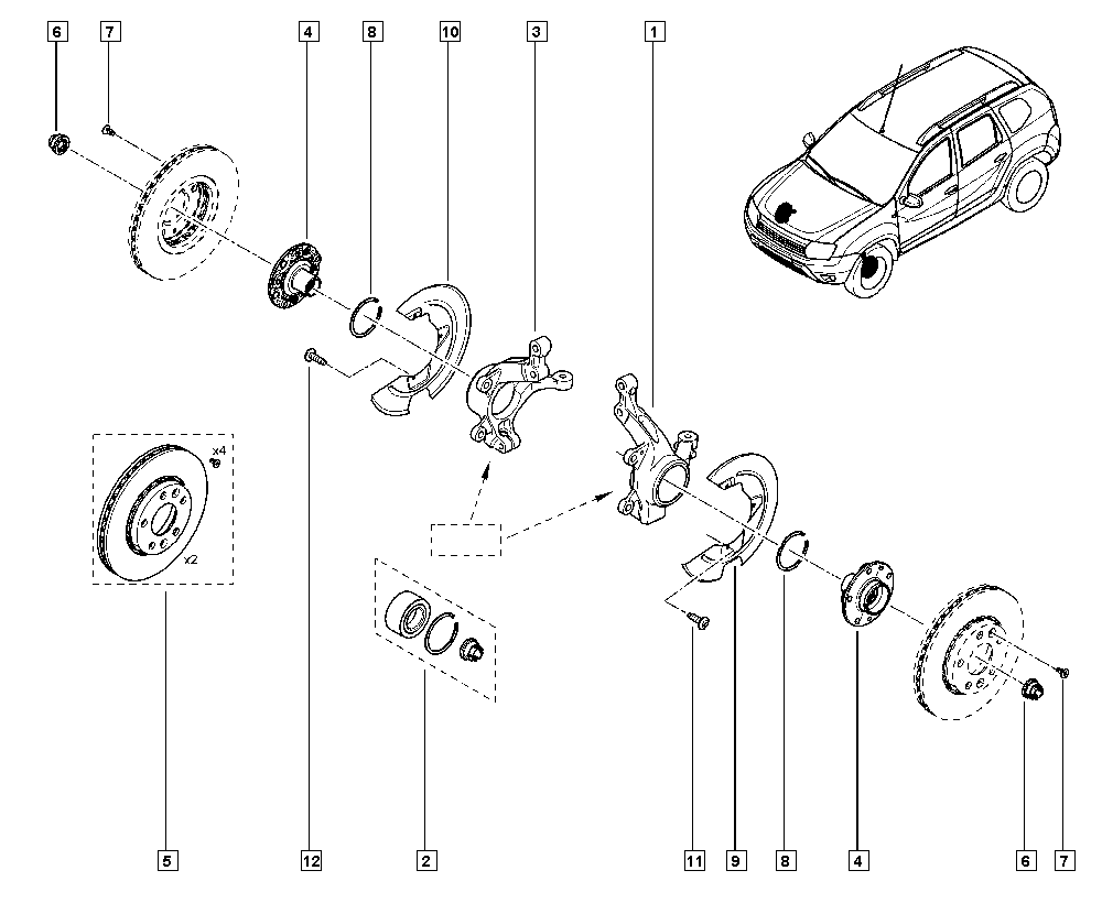 RENAULT 402060010R - Tarcza hamulcowa parts5.com