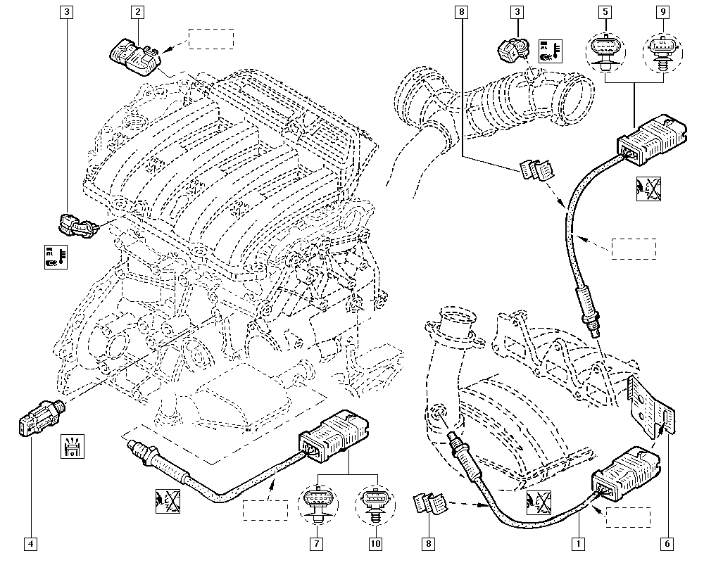 RENAULT 8200650085 - Αισθητήρας λάμδα parts5.com