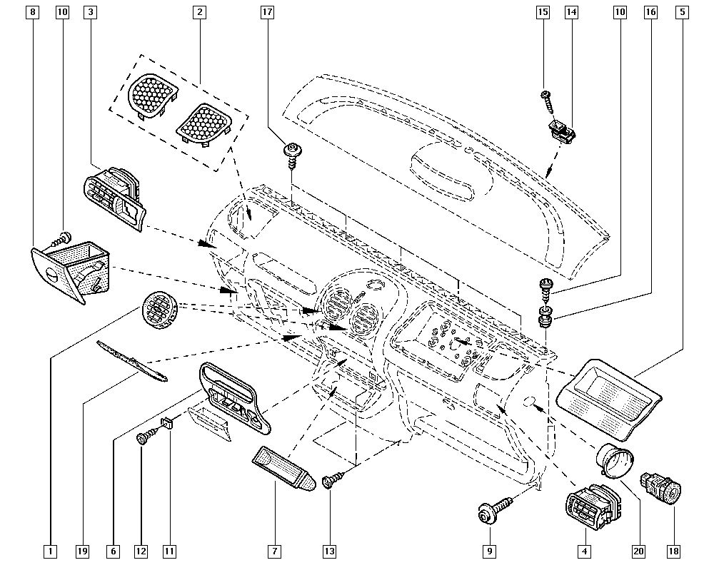 RENAULT 7700 425 032 - Bugi kolu, tekerlek bağlantısı parts5.com