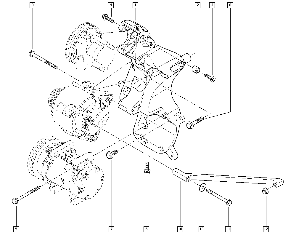 NISSAN 7703002209 - Kompresszor, klíma parts5.com