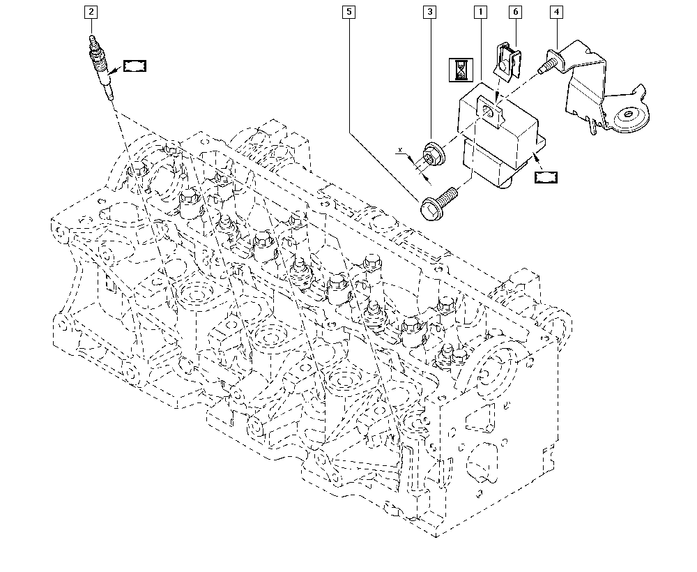 RENAULT 77 01 069 730 - Świeca żarowa parts5.com