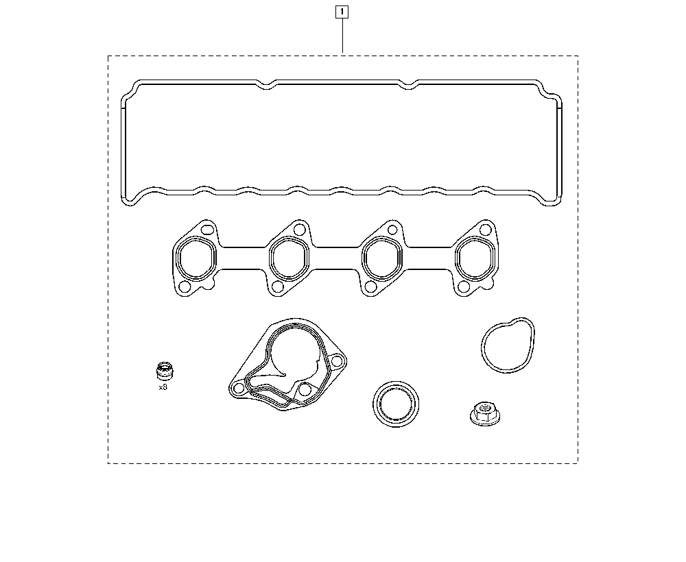 RENAULT TRUCKS 7701477501 - Tesnenie hlavy valcov parts5.com