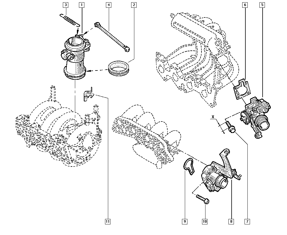 RENAULT 8200908869 - Sensor, throttle position parts5.com